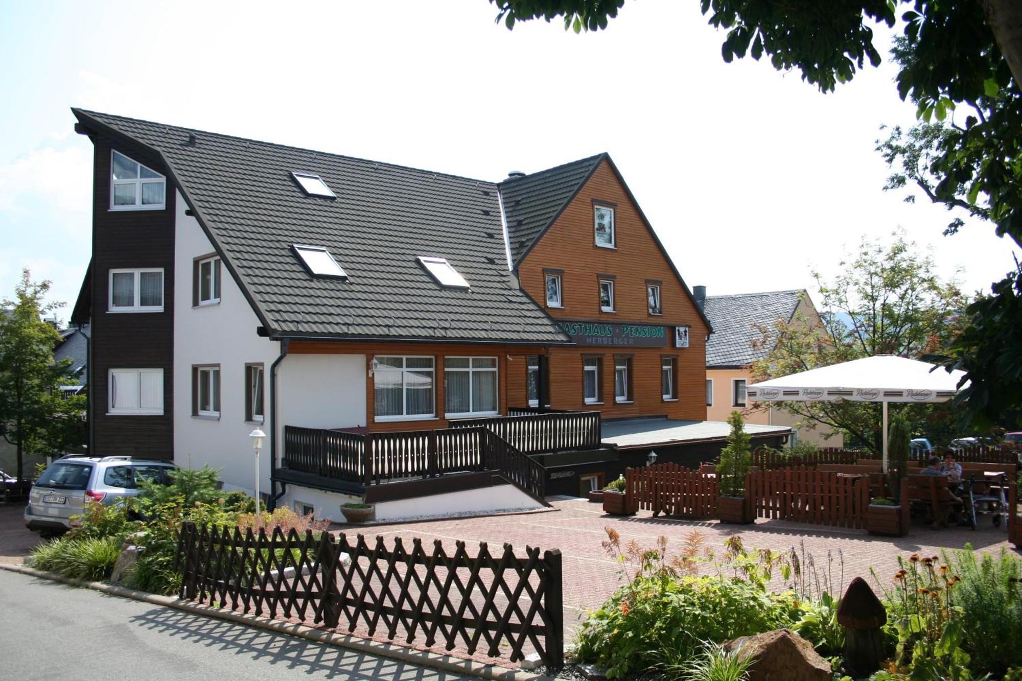 Gasthaus-Pension Herberger Oberwiesenthal Buitenkant foto